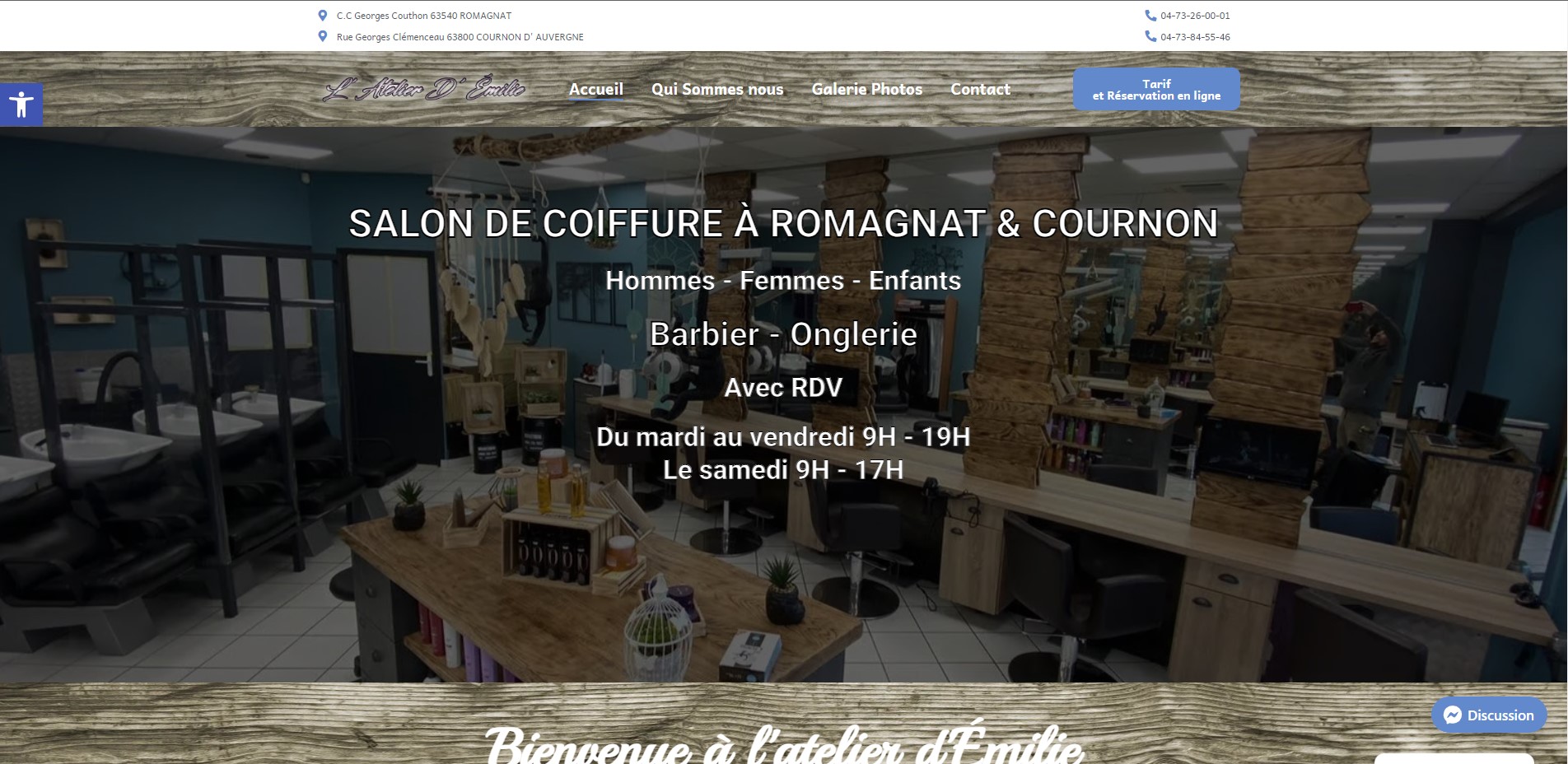 L Atelier D Emilie Romagnat